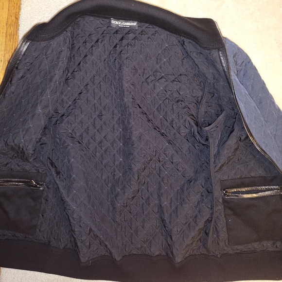Dolce and Gabbana Quilted Bomber Jacket - Picture 3 of 4